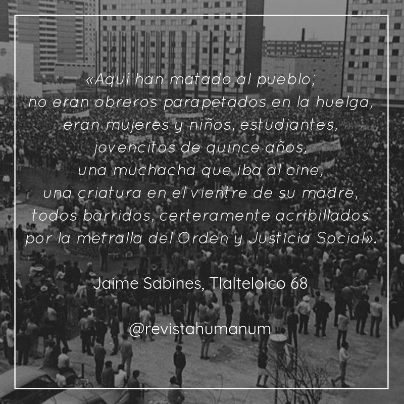 #2deOctubre #Tlatelolco